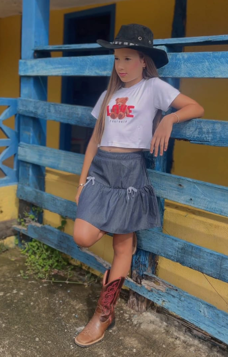 Conjunto Infantil Feminino Love