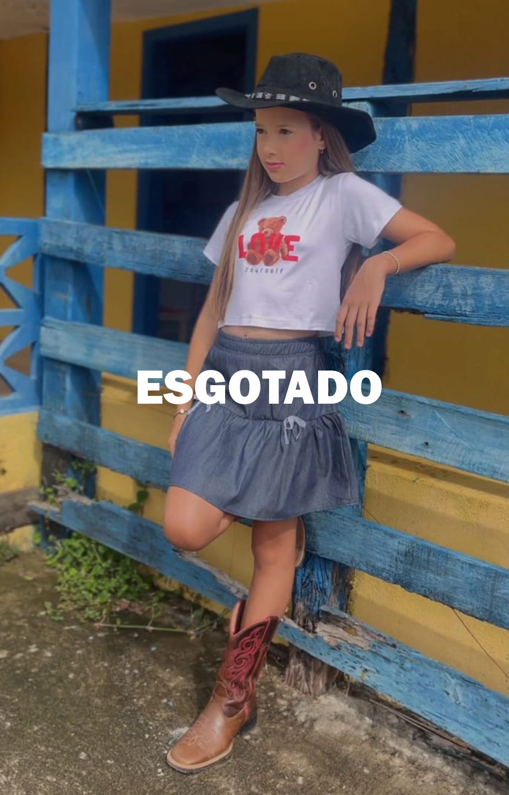 Conjunto Infantil Feminino Love